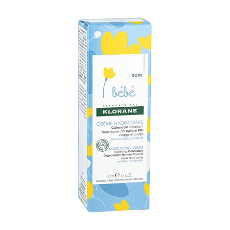 Crema hidratanta pentru fata si corp, 40 ml, Klorane Bebe 537306