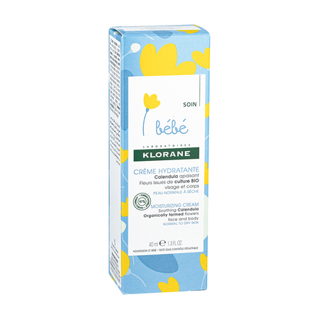 Crema hidratanta pentru fata si corp, 40 ml, Klorane Bebe 537306