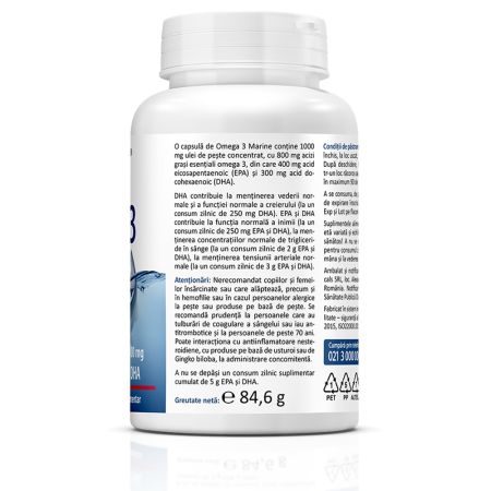Omega 3 Marin, 60 capsule, Zenyth 701884