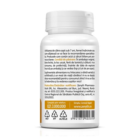 Ox Bile, 20 capsule, Zenyth 619154