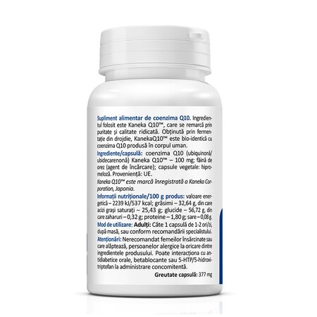 Coenzima Q10 Kaneka, 30 capsule, Zenyth 619142