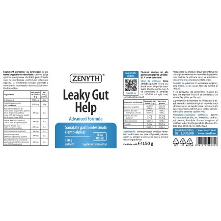 Leaky Gut Help, 150g, Zenyth 701559