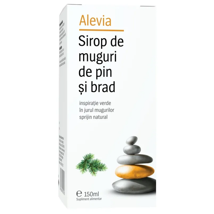 Sirop de muguri de pin si brad, 150 ml, Alevia