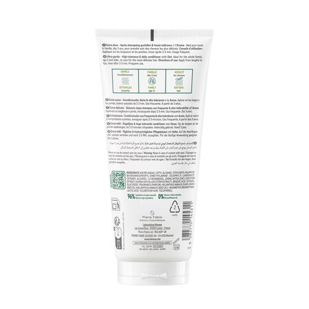 Balsam cu extract de ovaz pentru utilizare frecventa, 200 ml, Klorane 672079