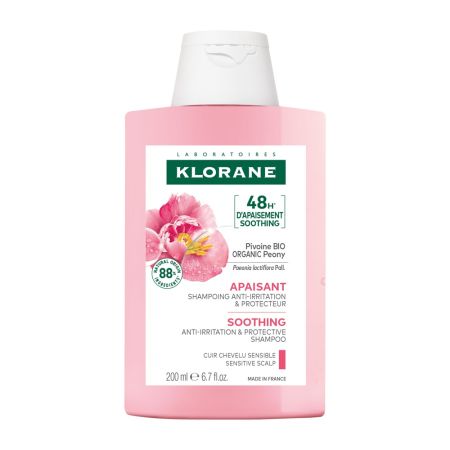 Sampon cu extract de Bujor Bio, 200 ml, Klorane