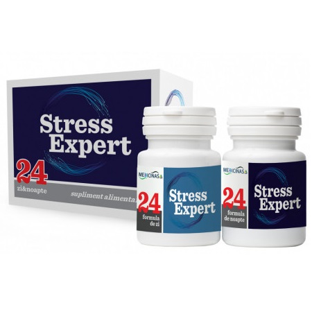 Stress Expert 24 Day and Night, 60 capsule, Medicinas