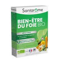 Hepatonic Bio, 20 fiole x 10 ml, Santarome