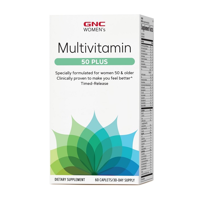 Multivitamine si minerale pentru femei 50 Plus Women's, 60 capsule, GNC