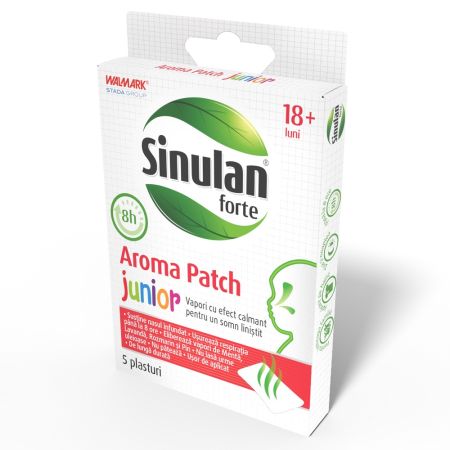Plasturi Sinulan Forte 18 luni+, 5 bucati, Walmark 700265