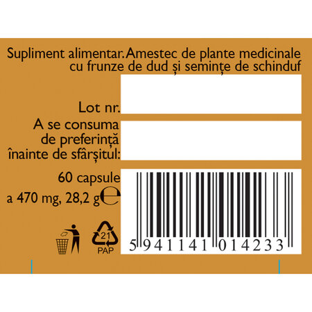 Glicostat Forte M108, 60 capsule, Fares 614328