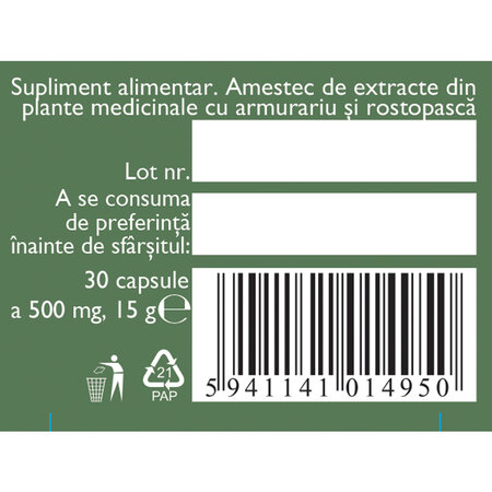 Hepatofit Forte D87, 30 capsule, Fares 614429