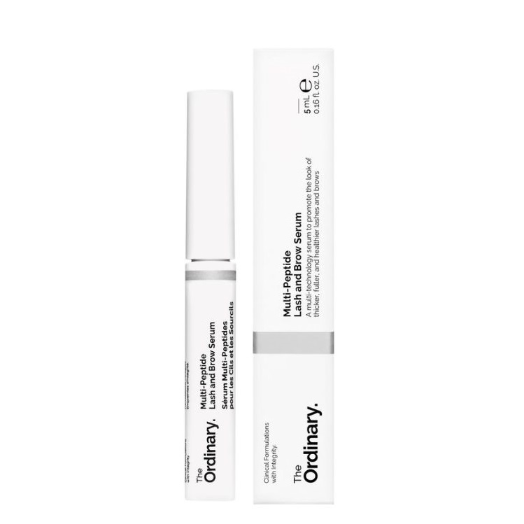 Serum cu Multi-Peptide pentru gene si sprancene, 5 ml, The Ordinary