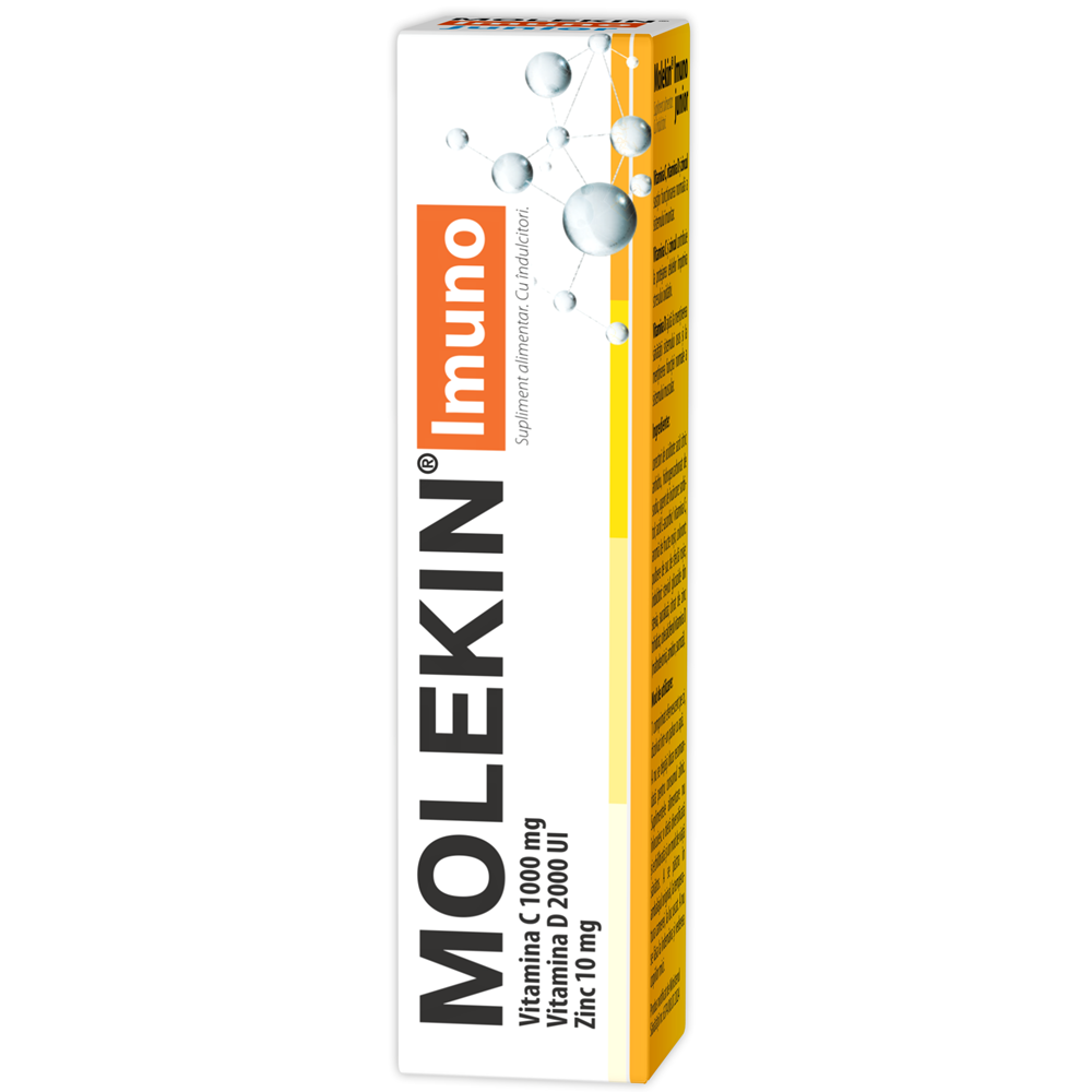 Molekin Imuno, 20 comprimate efervescente, Zdrovit