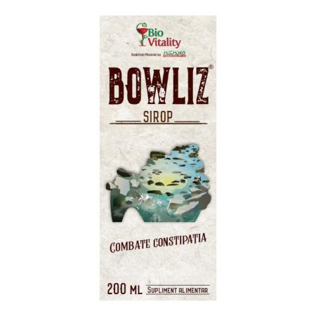 Sirop Bowliz, 200 ml, Bio Vitality