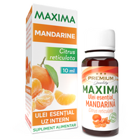 Ulei esential mandarine Maxima, 10 ml, Justin Pharma