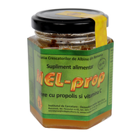 Miere cu propolis si vitamina C, Mel-Prop, 200 g, Institutul Apicol
