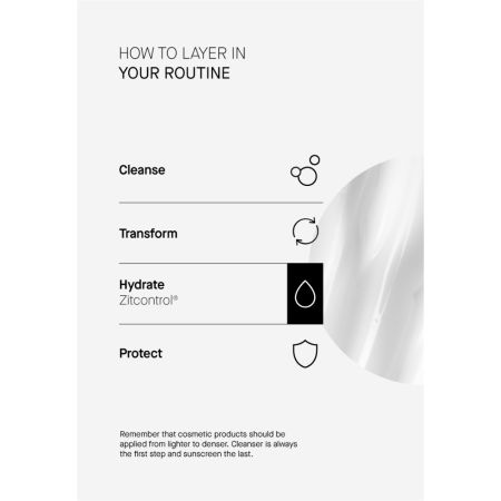 Crema pentru ten acneic cu niacinamide si acid salicilic Zitcontrol, 40 ml, Acnemy 645298