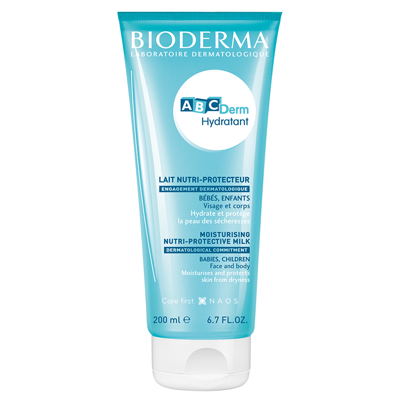 Lapte hidratant ABCDerm, 200 ml, Bioderma