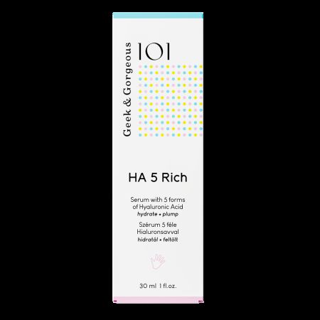 Serum HA 5 Rich, 30 ml, Geek&Gorgeous 699759