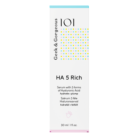 Serum HA 5 Rich, 30 ml, Geek&Gorgeous 699759