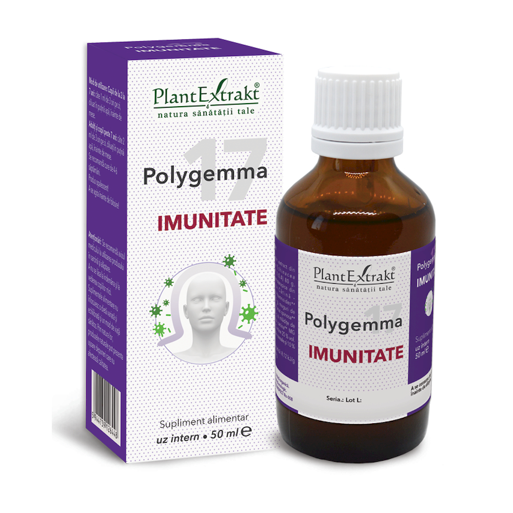 Polygemma 17 Imunitate, 50 ml, Plant Extrakt