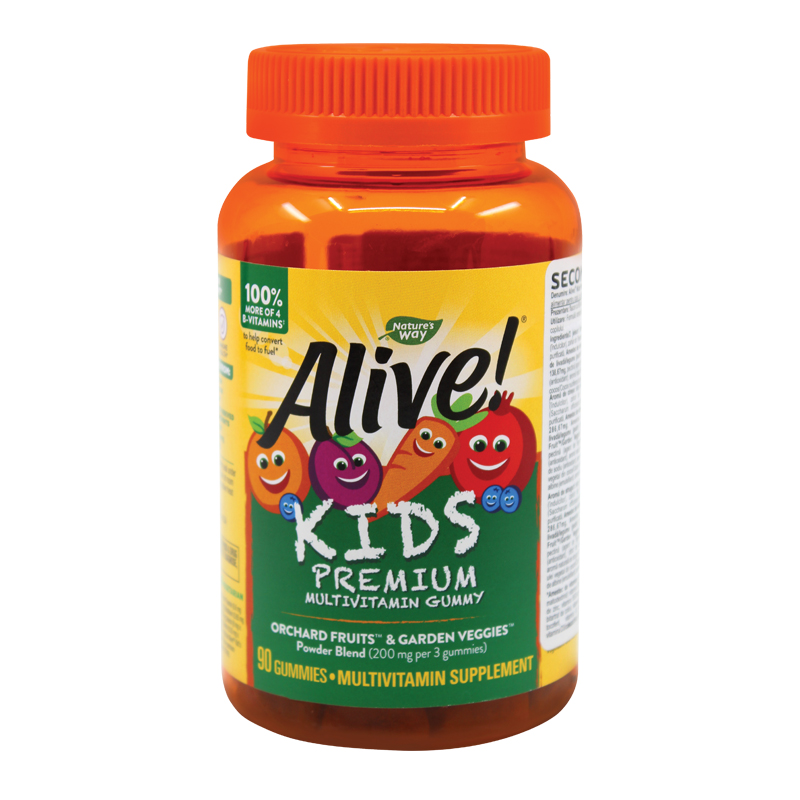 Alive Gummies Nature's Way, 90 jeleuri gumate, Secom