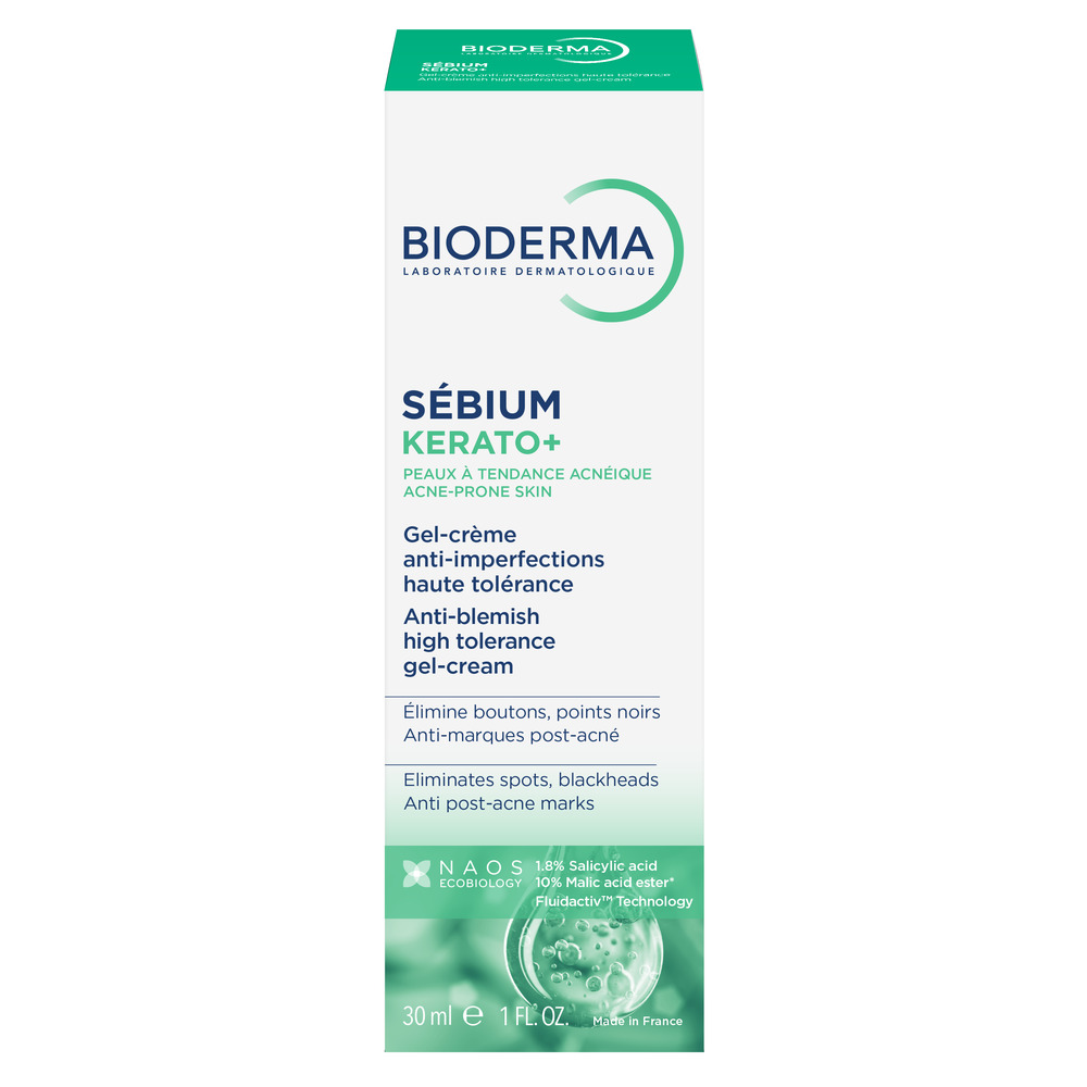 Gel crema anti-imperfectiuni Sebium Kerato+, 30 ml, Bioderma