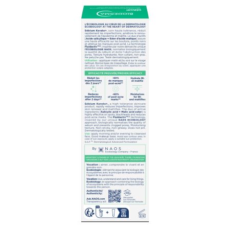 Gel crema anti-imperfectiuni Sebium Kerato+, 30 ml, Bioderma 711115