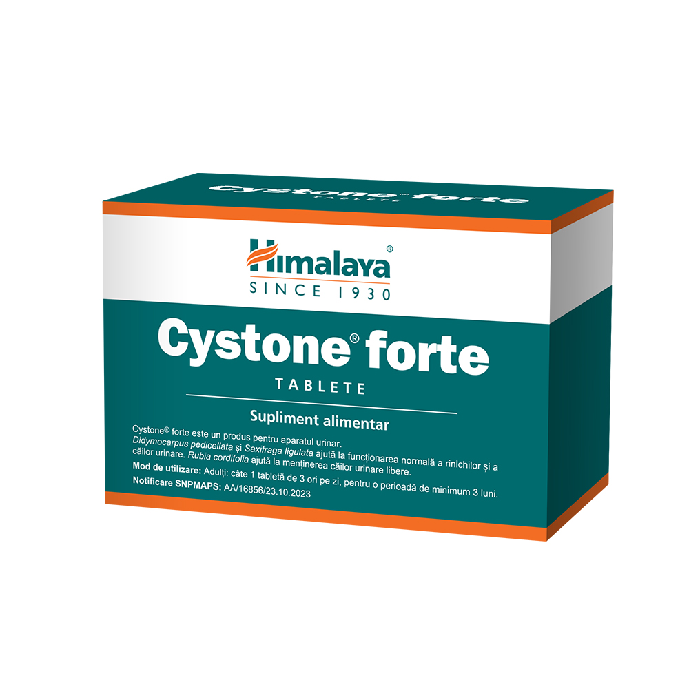 Cystone Forte, 60 comprimate filmate, Himalaya