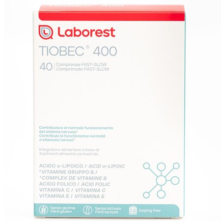 Tiobec 400, 40 comprimate, Laborest Italia