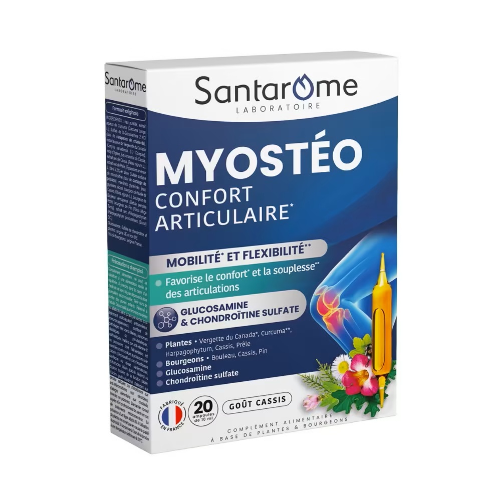 Confort Articulaire Phyto, 20 fiole x 10 ml, Santarome