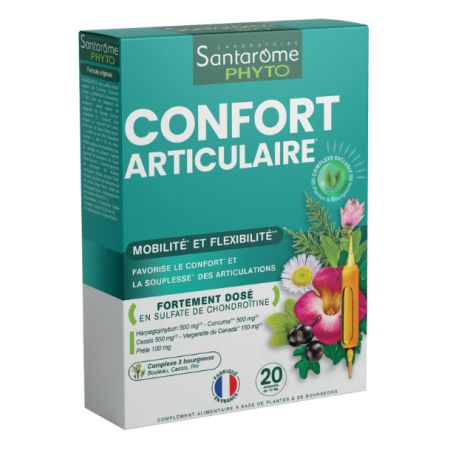 Confort Articulaire, 20 x 10 ml, Santarome