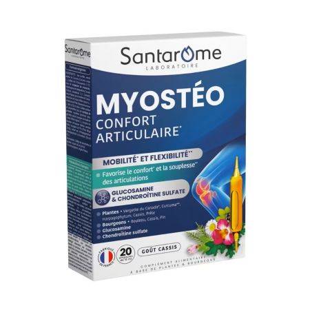 Confort Articulaire Phyto, 20 fiole x 10 ml, Santarome