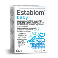 Picaturi orale Estabiom Baby, 5 ml, USP Romania