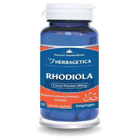 Rhodiola, 60 capsule, Herbagetica