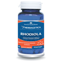 Rhodiola, 400 mg, 60 capsule, Herbagetica