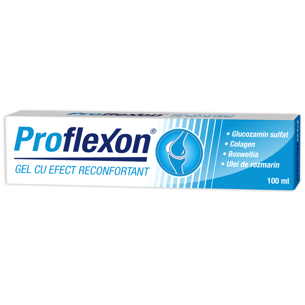 Proflexon gel cu efect de incălzire, 100 ml, Zdrovit