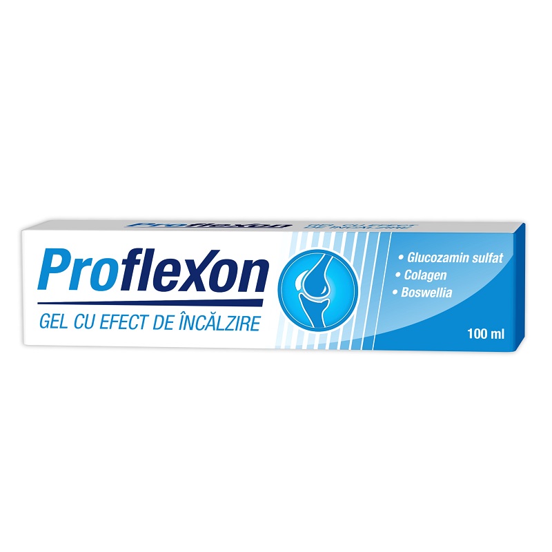 Proflexon gel cu efect de incălzire, 100 ml, Zdrovit