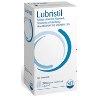 Solutie oftalmica Lubristil, 20 x 0.3 ml monodoze, Sifi