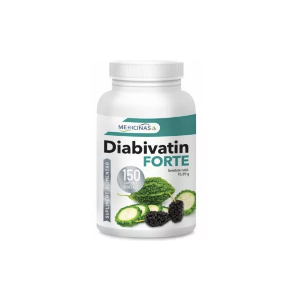 Diabivatin Forte, 150 capsule, Medicinas