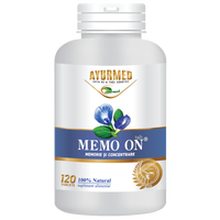 Memo On, 120 tablete, Ayurmed