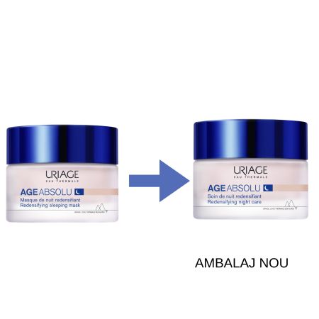 Crema regeneranta de noapte, Age Absolu Redensifying Night Care, 50 ml, Uriage 714040