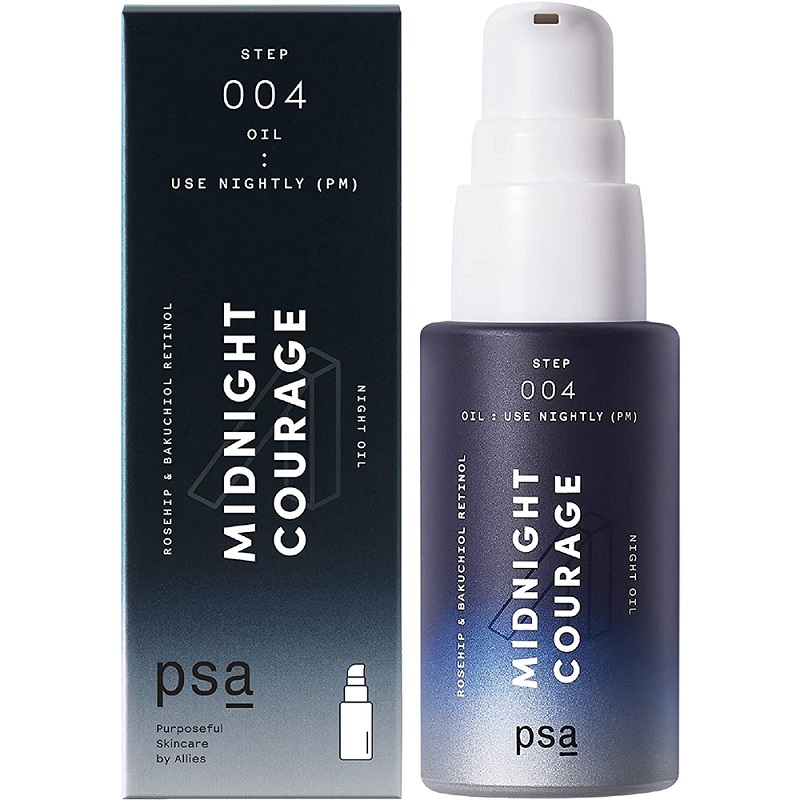 Ulei de noapte pentru fata Midnight Courage, 15 ml, PSA