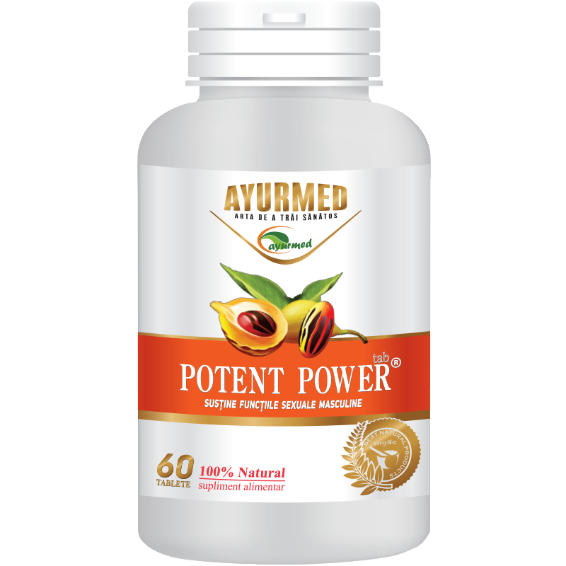 Potent Power, 60 tablete, Ayurmed