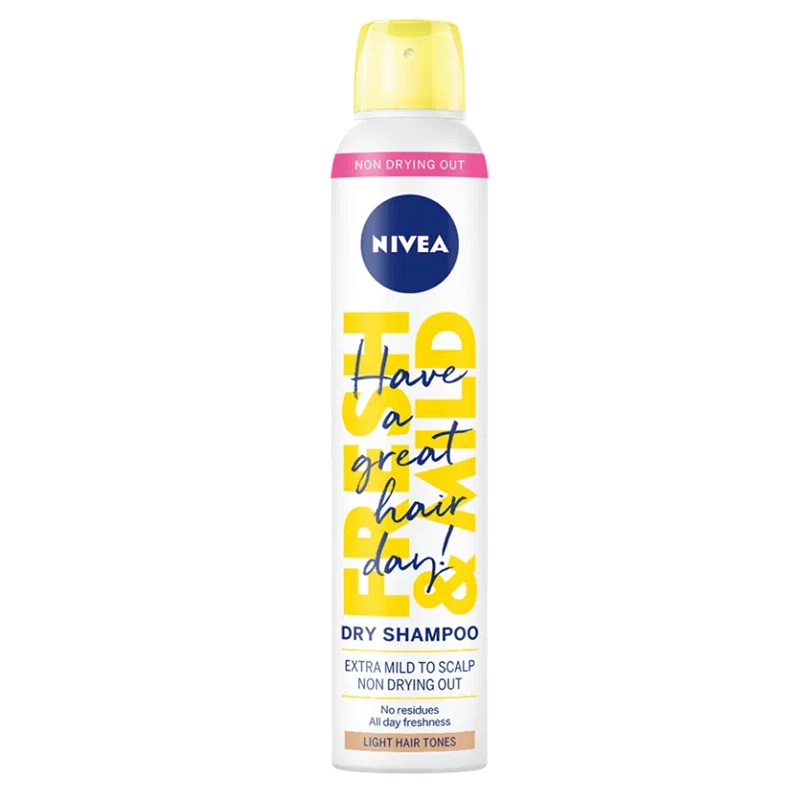 Sampon uscat pentru par blond Fresh & Mild, 200 ml, Nivea