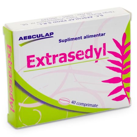 Extrasedyl, 40 capsule, Aesculap