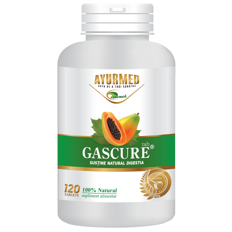 Gascure, 120 tablete, Ayurmed