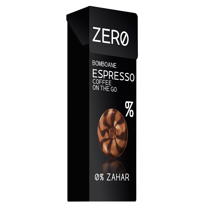 Bomboane Zero Espresso Coffee, 32 g, Elgeka