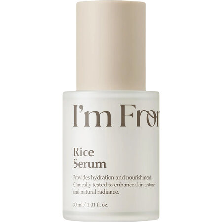 Ser de fata pentru hidratare si luminozitate, Rice Serum, 30 ml, I'm From