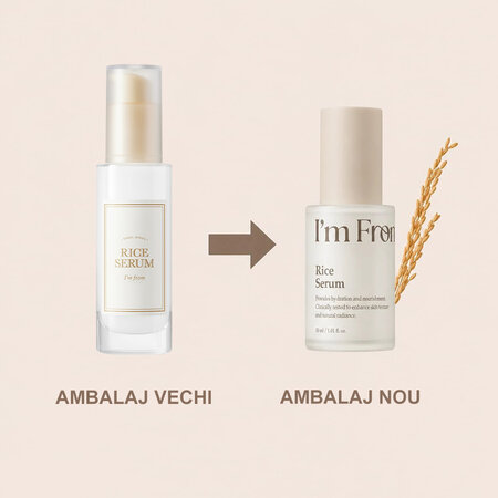 Ser de fata pentru hidratare si luminozitate, Rice Serum, 30 ml, I'm From 748694